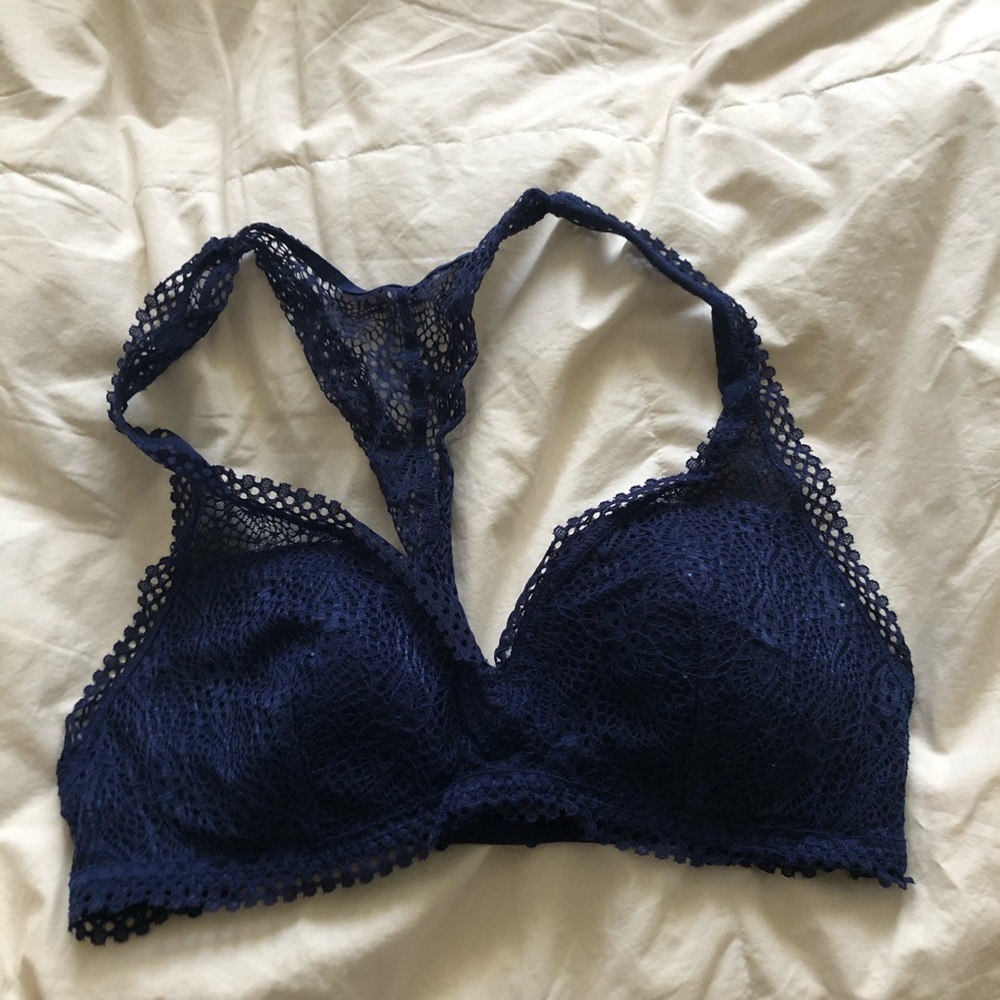 Navy blue bralette